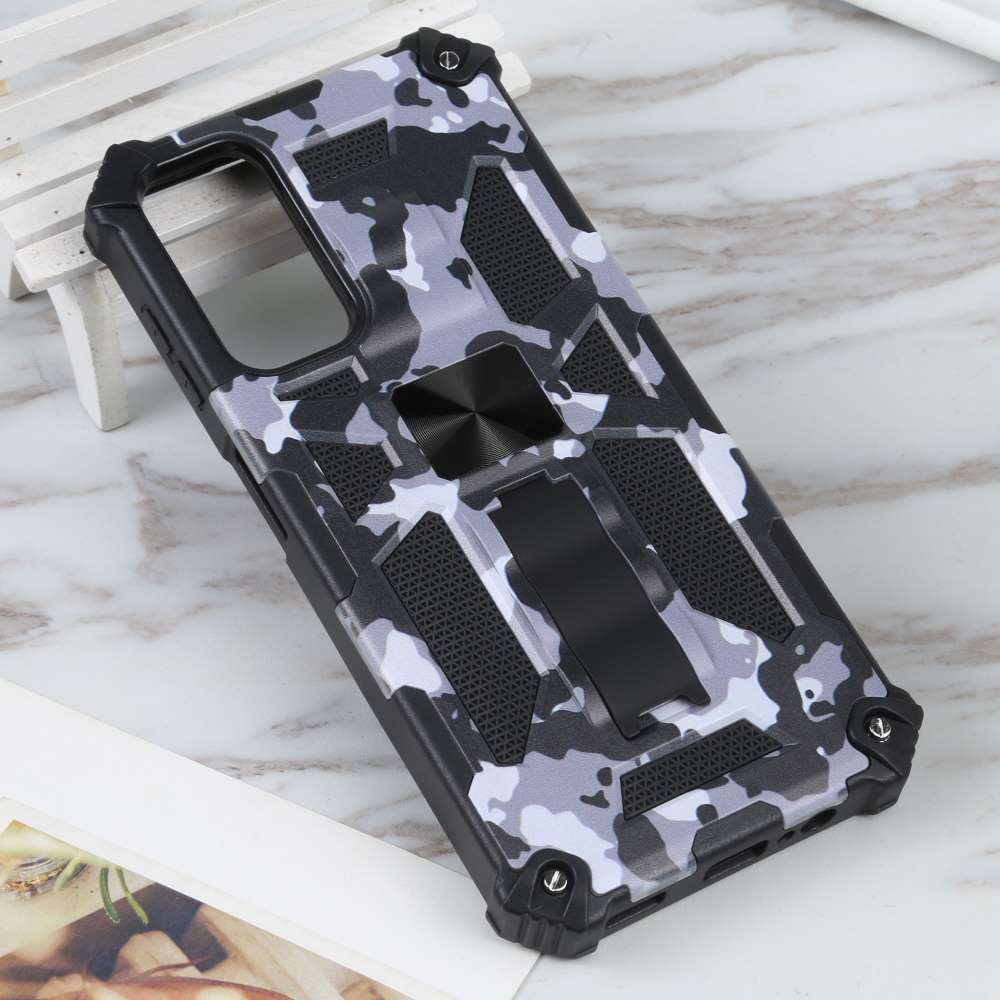 Outdoor Hülle für Samsung Galaxy A14 Camouflage Shockproof Schutz Armor Cover
