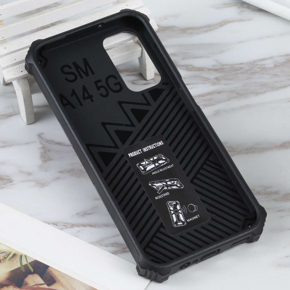 Outdoor Hülle für Samsung Galaxy A14 Camouflage Shockproof Schutz Armor Cover