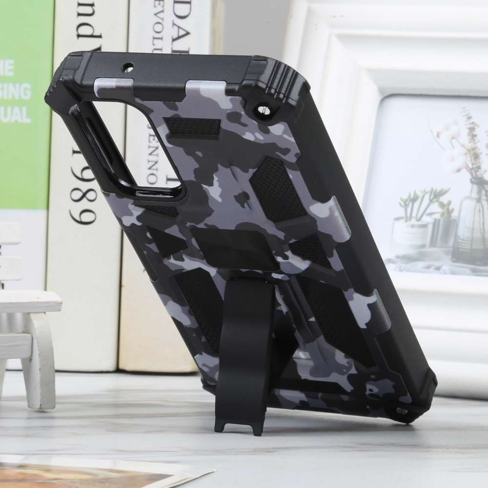 Outdoor Hülle für Samsung Galaxy A14 Camouflage Shockproof Schutz Armor Cover