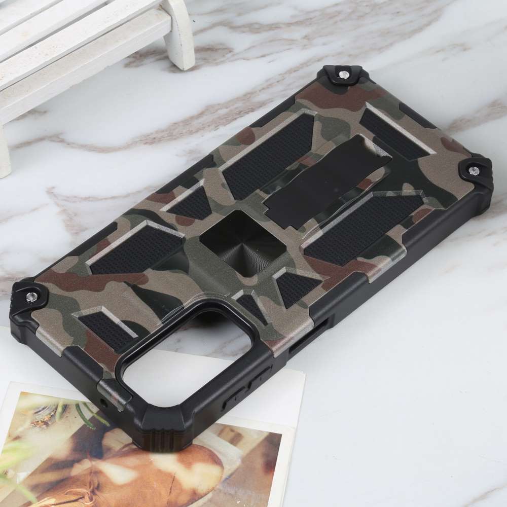 Outdoor Hülle für Samsung Galaxy A14 Camouflage Shockproof Schutz Armor Cover