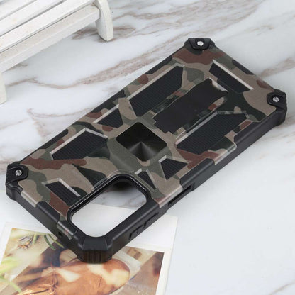 Outdoor Hülle für Samsung Galaxy A14 Camouflage Shockproof Schutz Armor Cover