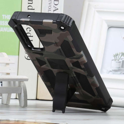 Outdoor Hülle für Samsung Galaxy A14 Camouflage Shockproof Schutz Armor Cover
