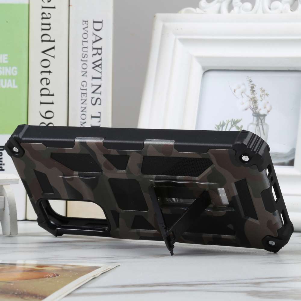 Outdoor Hülle für Samsung Galaxy A14 Camouflage Shockproof Schutz Armor Cover