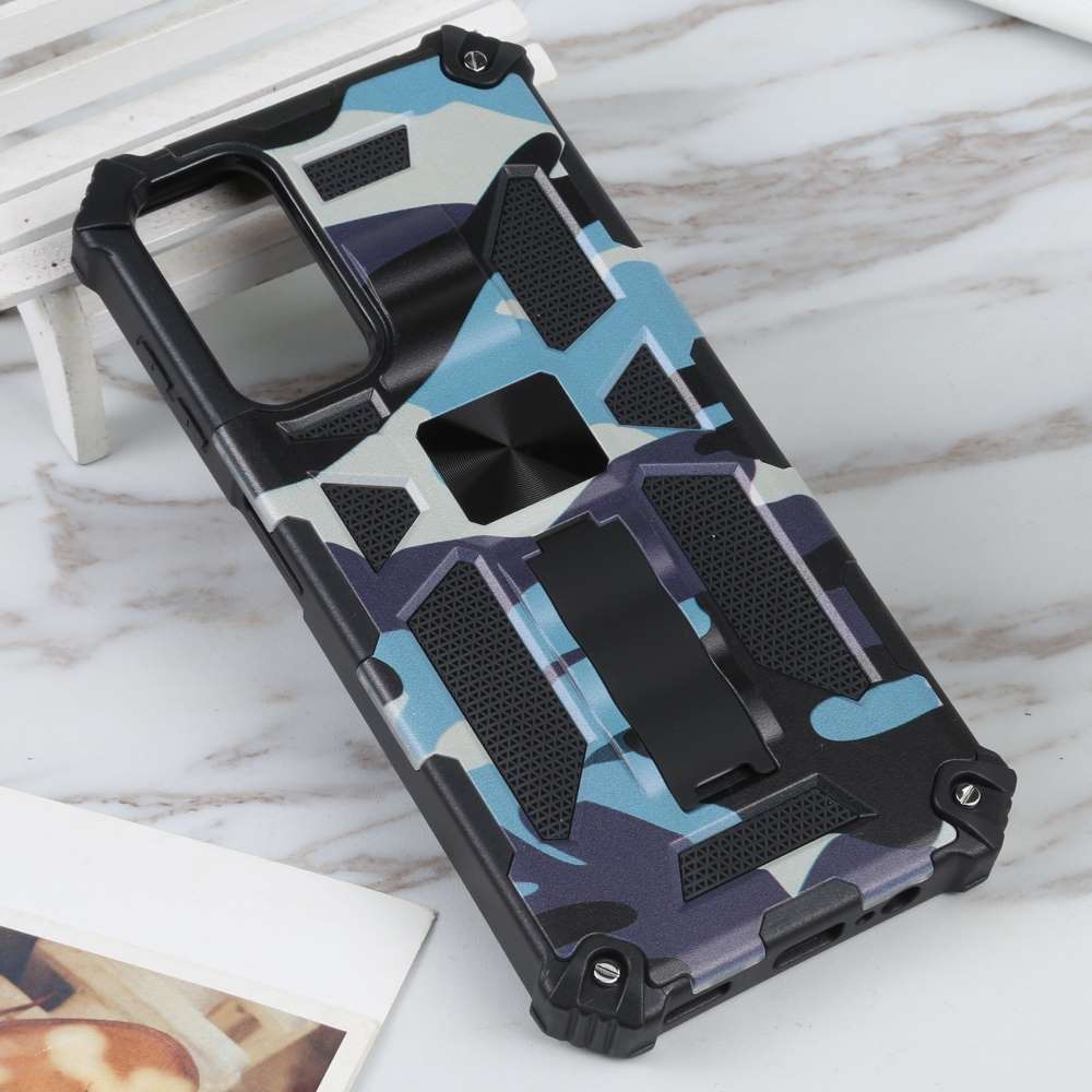 Outdoor Hülle für Samsung Galaxy A14 Camouflage Shockproof Schutz Armor Cover