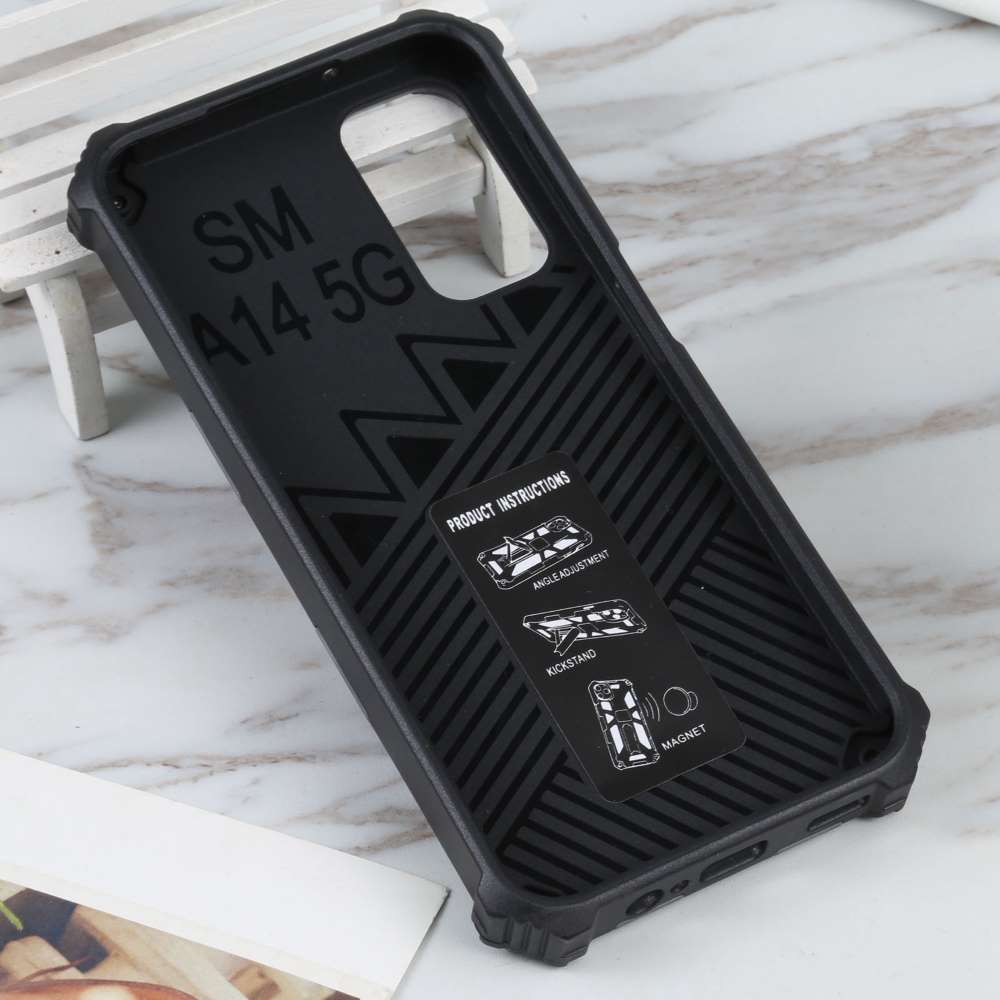 Outdoor Hülle für Samsung Galaxy A14 Camouflage Shockproof Schutz Armor Cover