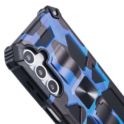 Outdoor Hülle für Samsung Galaxy A16 Camouflage Shockproof Schutz Armor Cover