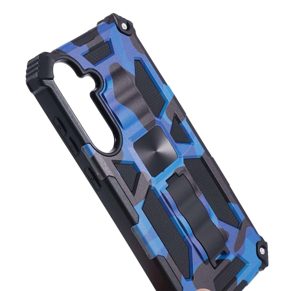 Outdoor Hülle für Samsung Galaxy S24 FE Camouflage Shockproof Schutz Armor Cover