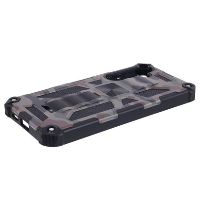 Outdoor Hülle für Samsung Galaxy S24 FE Camouflage Shockproof Schutz Armor Cover
