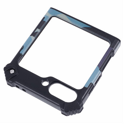 Outdoor Hülle für Samsung Galaxy Z Flip7 FE | Z Flip6 Camouflage Shock Cover