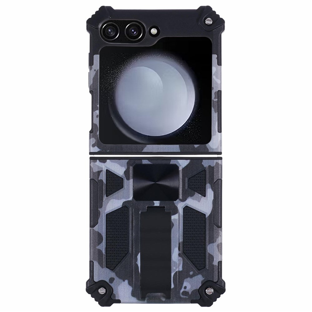 Outdoor Hülle für Samsung Galaxy Z Flip7 FE | Z Flip6 Camouflage Shock Cover