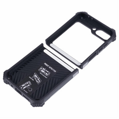 Outdoor Hülle für Samsung Galaxy Z Flip7 FE | Z Flip6 Camouflage Shock Cover