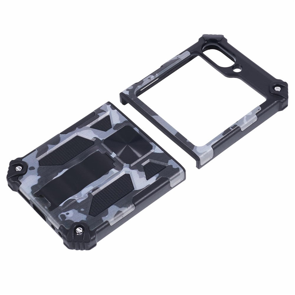 Outdoor Hülle für Samsung Galaxy Z Flip7 FE | Z Flip6 Camouflage Shock Cover