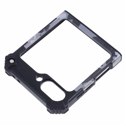 Outdoor Hülle für Samsung Galaxy Z Flip7 FE | Z Flip6 Camouflage Shock Cover