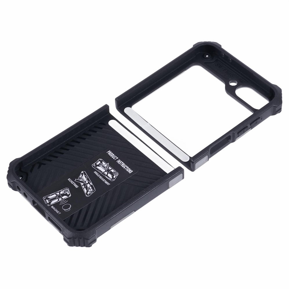 Outdoor Hülle für Samsung Galaxy Z Flip7 FE | Z Flip6 Camouflage Shock Cover