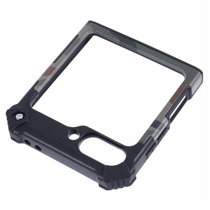 Outdoor Hülle für Samsung Galaxy Z Flip7 FE | Z Flip6 Camouflage Shock Cover