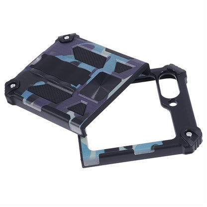 Outdoor Hülle für Samsung Galaxy Z Flip7 FE | Z Flip6 Camouflage Shock Cover