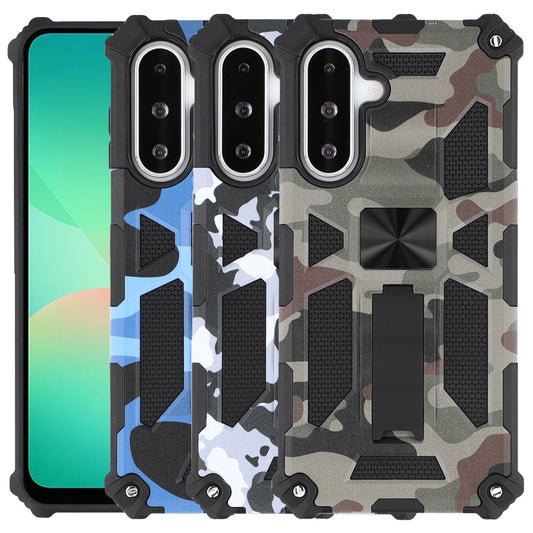 Outdoor Hülle für Samsung Galaxy A26 Camouflage Shockproof Schutz Armor Cover
