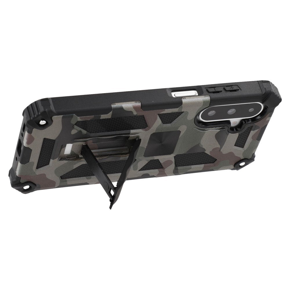 Outdoor Hülle für Samsung Galaxy A26 Camouflage Shockproof Schutz Armor Cover