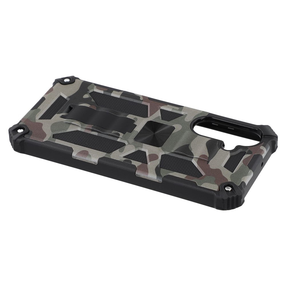 Outdoor Hülle für Samsung Galaxy A26 Camouflage Shockproof Schutz Armor Cover