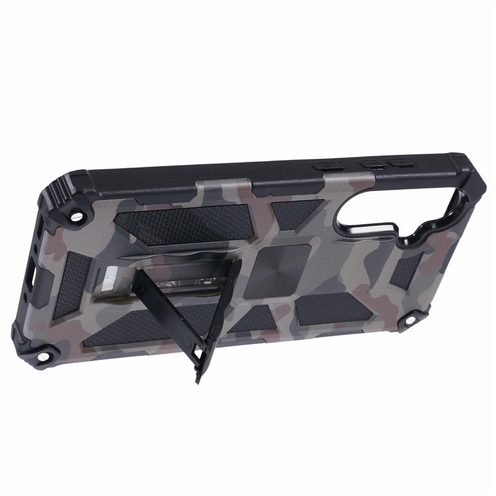 Outdoor Hülle für Samsung Galaxy A36 Camouflage Shockproof Schutz Armor Cover
