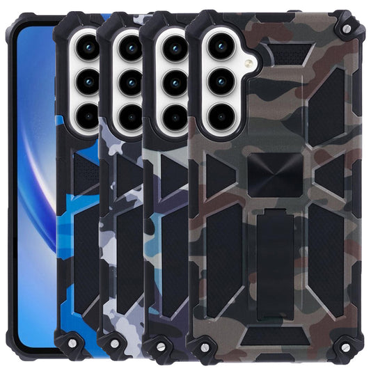 Outdoor Hülle für Samsung Galaxy A56 Camouflage Shockproof Schutz Armor Cover