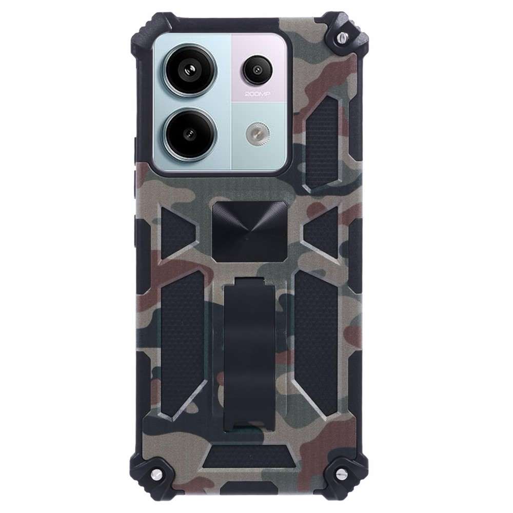 Outdoor Hülle für Xiaomi Redmi Note 13 PRO 5G Camouflage Shockproof TPU Cover