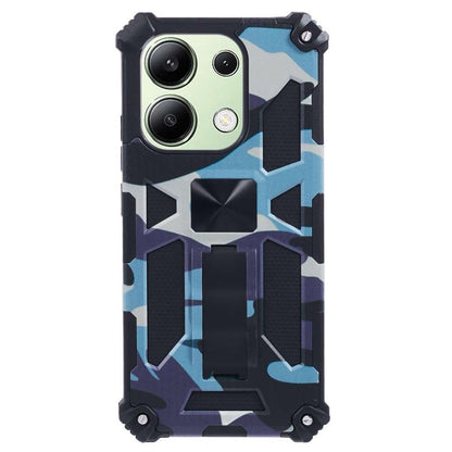 Outdoor Hülle für Xiaomi Redmi Note 13 4G Camouflage Shockproof PC Schutzcover