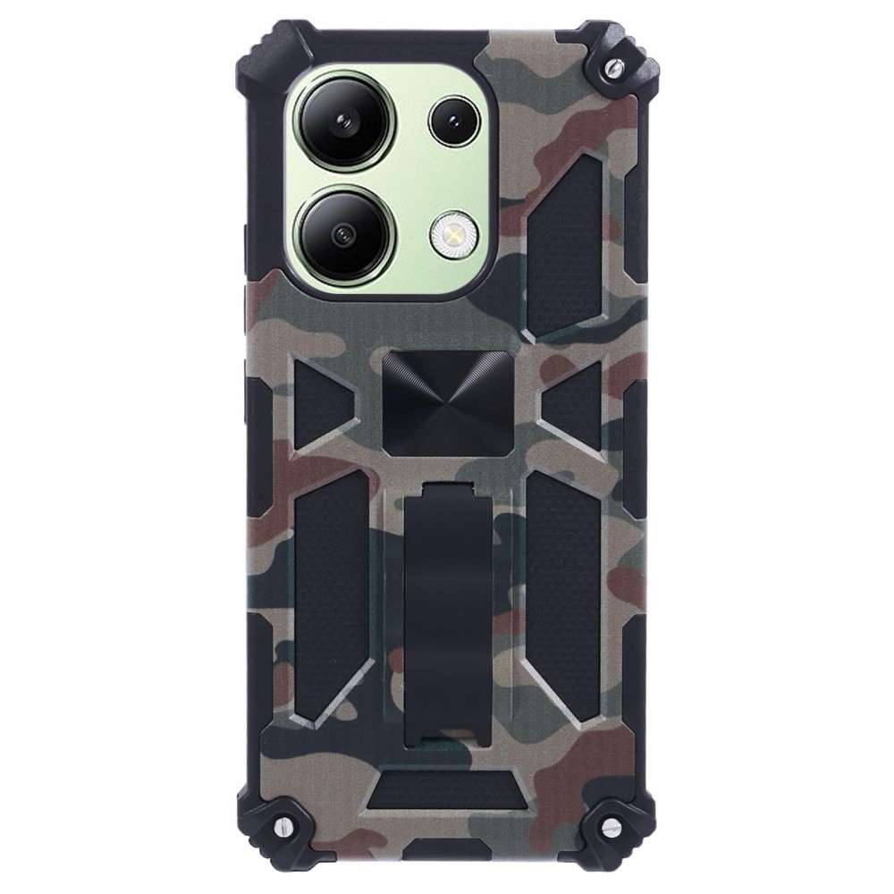 Outdoor Hülle für Xiaomi Redmi Note 13 4G Camouflage Shockproof PC Schutzcover