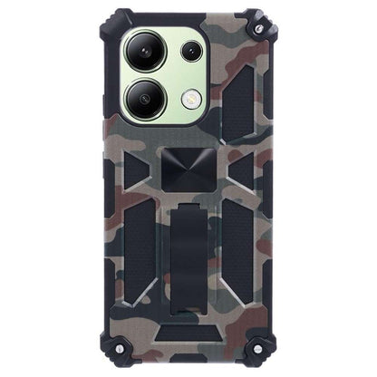 Outdoor Hülle für Xiaomi Redmi Note 13 4G Camouflage Shockproof PC Schutzcover