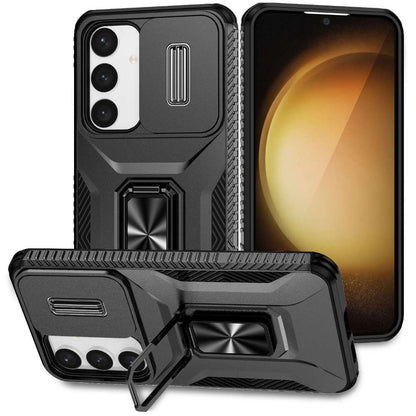 Outdoor Hülle für Samsung Galaxy S24 Camshield Holder Schutz Cover Ring Ständer