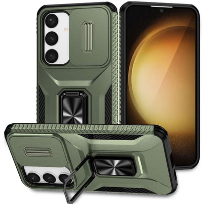 Outdoor Hülle für Samsung Galaxy S24 Camshield Holder Schutz Cover Ring Ständer