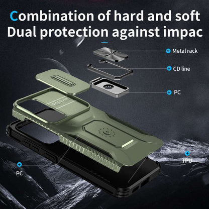 Outdoor Hülle für Samsung Galaxy S24 Camshield Holder Schutz Cover Ring Ständer