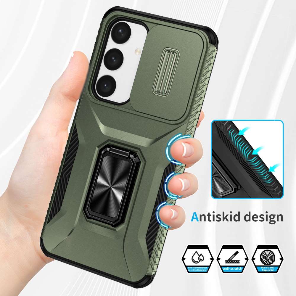 Outdoor Hülle für Samsung Galaxy S24 Camshield Holder Schutz Cover Ring Ständer