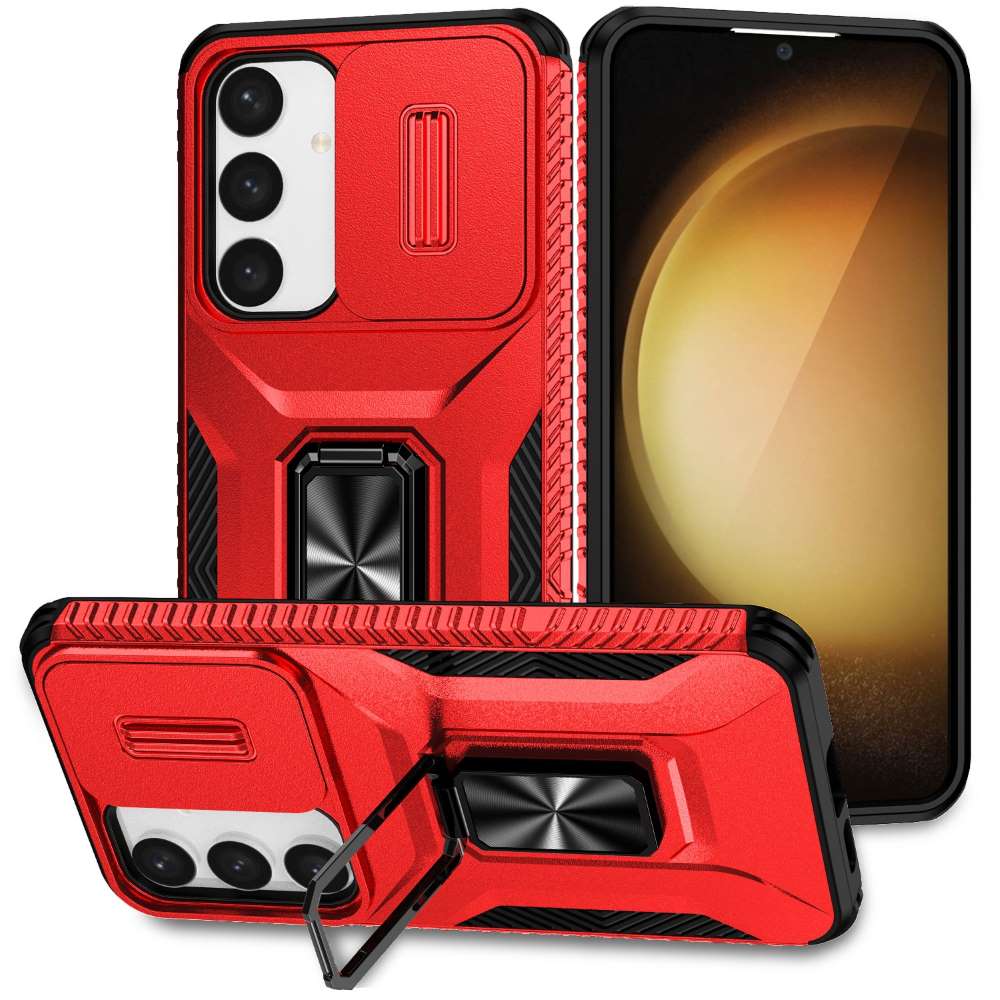 Outdoor Hülle für Samsung Galaxy S24 Camshield Holder Schutz Cover Ring Ständer