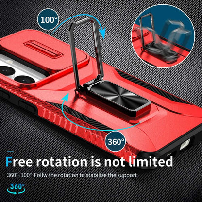 Outdoor Hülle für Samsung Galaxy S24 Camshield Holder Schutz Cover Ring Ständer