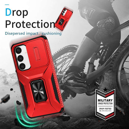 Outdoor Hülle für Samsung Galaxy S24 Camshield Holder Schutz Cover Ring Ständer