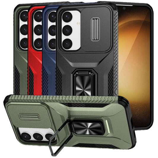 Outdoor Hülle für Samsung Galaxy S24 Camshield Holder Schutz Cover Ring Ständer