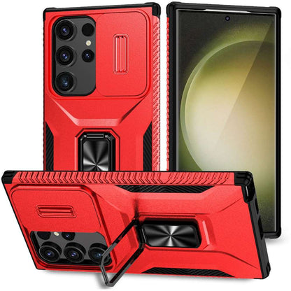 Outdoor Hülle für Samsung Galaxy S24 ULTRA Camshield Holder Schutz Cover Ständer