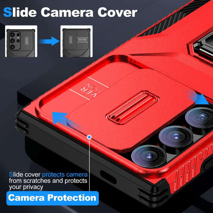 Outdoor Hülle für Samsung Galaxy S24 ULTRA Camshield Holder Schutz Cover Ständer