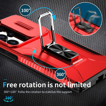 Outdoor Hülle für Samsung Galaxy S24 ULTRA Camshield Holder Schutz Cover Ständer