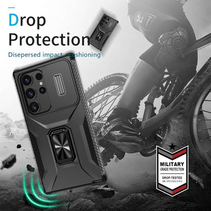 Outdoor Hülle für Samsung Galaxy S24 ULTRA Camshield Holder Schutz Cover Ständer