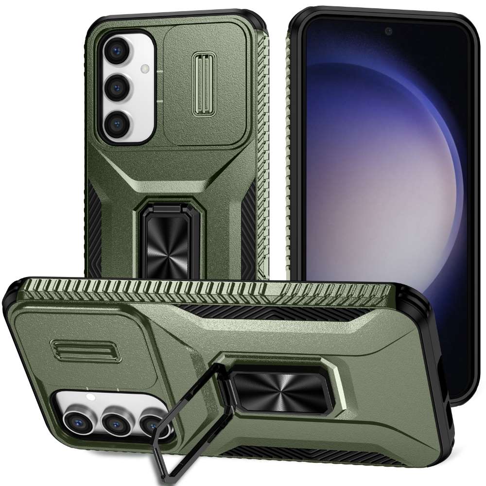 Outdoor Hülle für Samsung Galaxy S23 FE Camshield Holder Schutz Cover Ständer