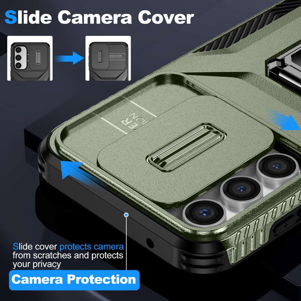 Outdoor Hülle für Samsung Galaxy S23 FE Camshield Holder Schutz Cover Ständer