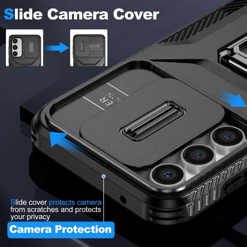 Outdoor Hülle für Samsung Galaxy S23 FE Camshield Holder Schutz Cover Ständer