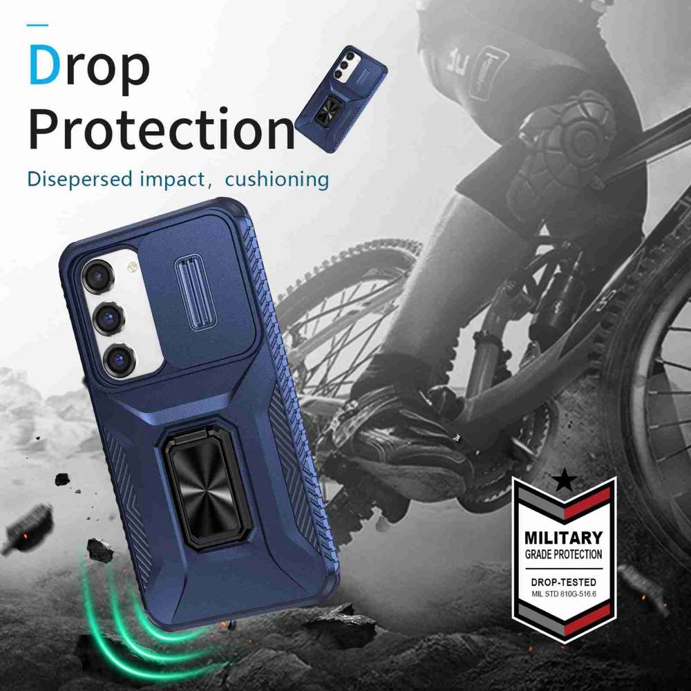 Outdoor Hülle für Samsung Galaxy S23 Camshield Holder Schutz Cover Ring Ständer