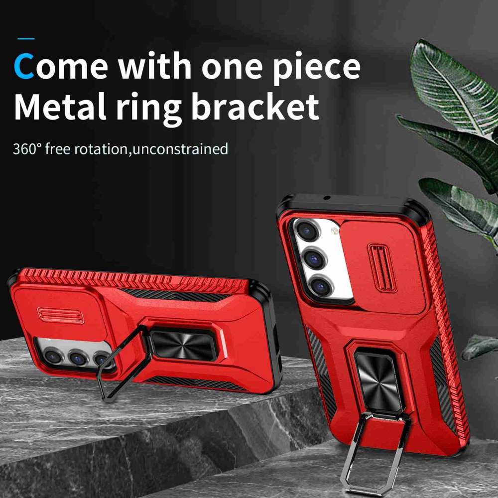Outdoor Hülle für Samsung Galaxy S23 Camshield Holder Schutz Cover Ring Ständer