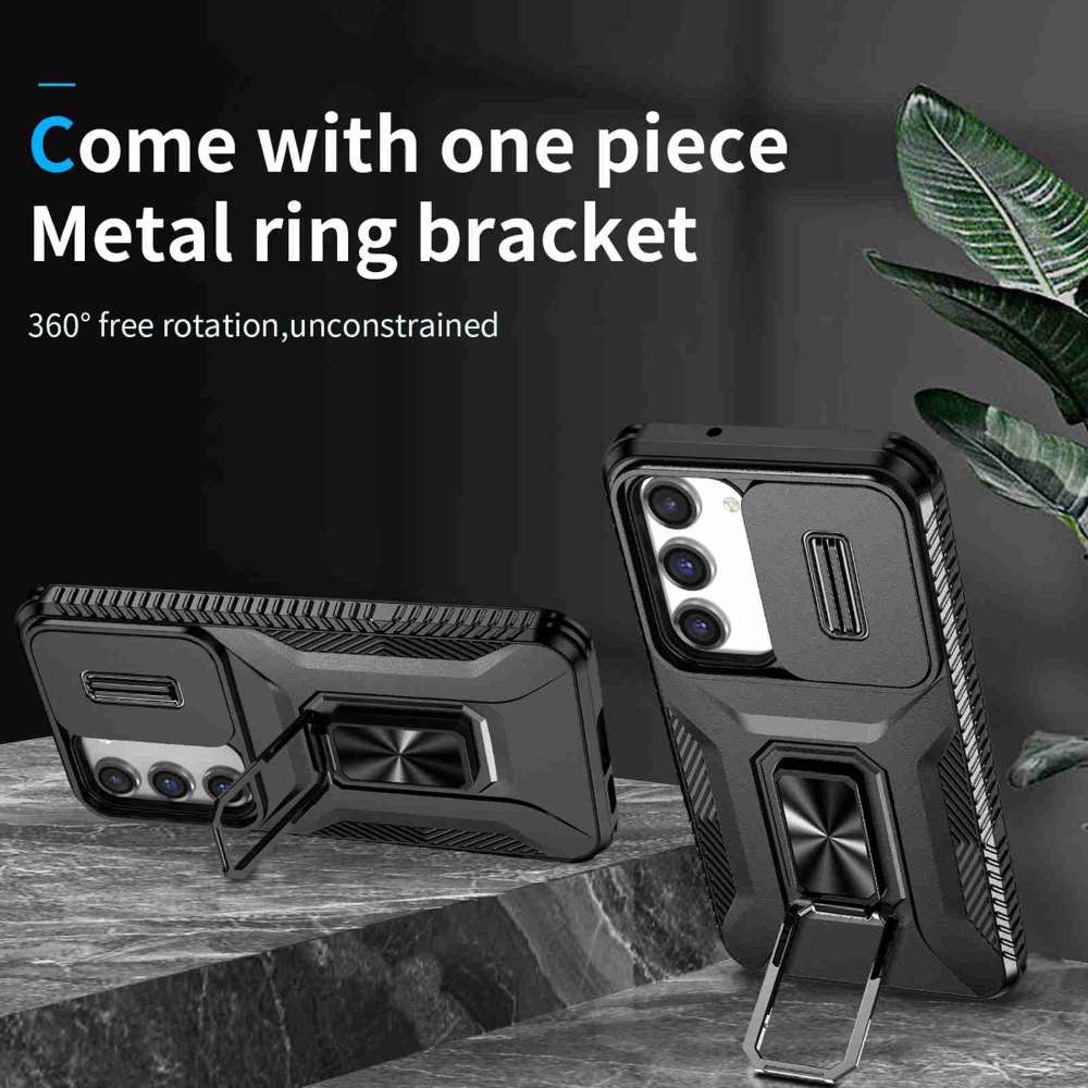 Outdoor Hülle für Samsung Galaxy S23 Camshield Holder Schutz Cover Ring Ständer