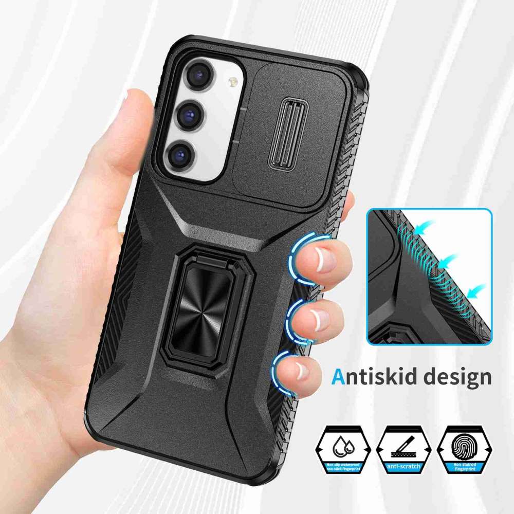 Outdoor Hülle für Samsung Galaxy S23 PLUS Camshield Holder Schutz Cover Ständer