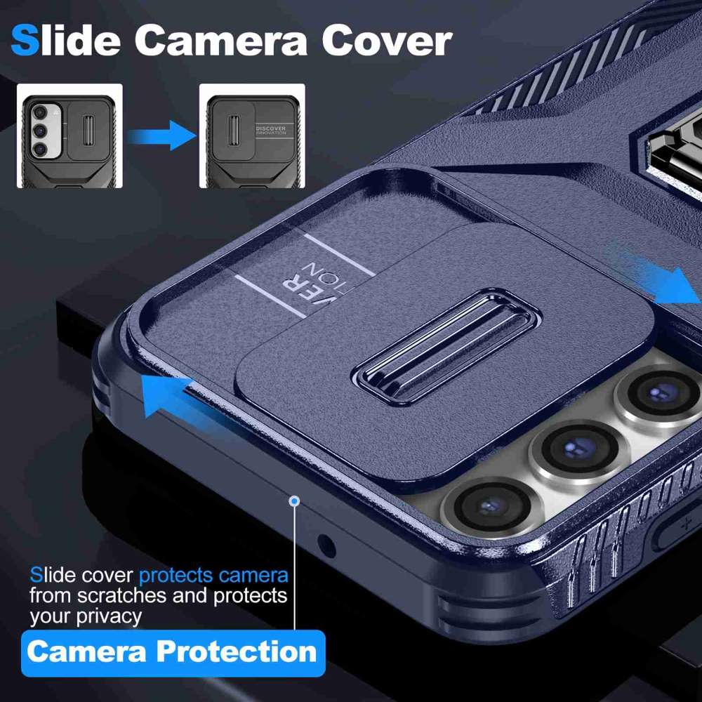 Outdoor Hülle für Samsung Galaxy S23 PLUS Camshield Holder Schutz Cover Ständer