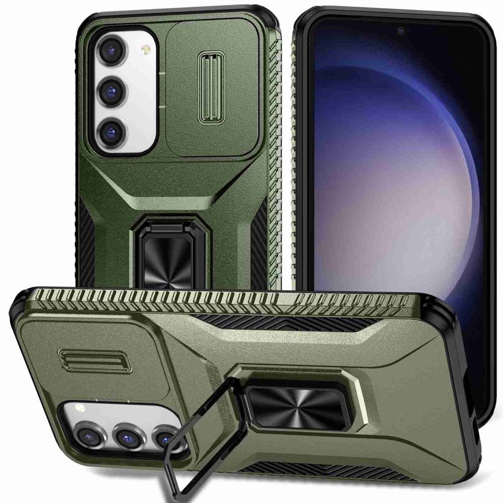 Outdoor Hülle für Samsung Galaxy S23 PLUS Camshield Holder Schutz Cover Ständer